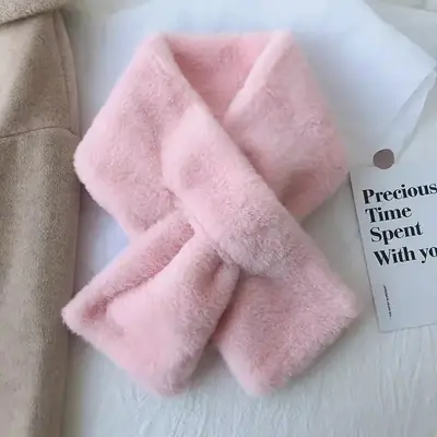 Image de Écharpe Peluche Lapin Ultra Douce & Chaude