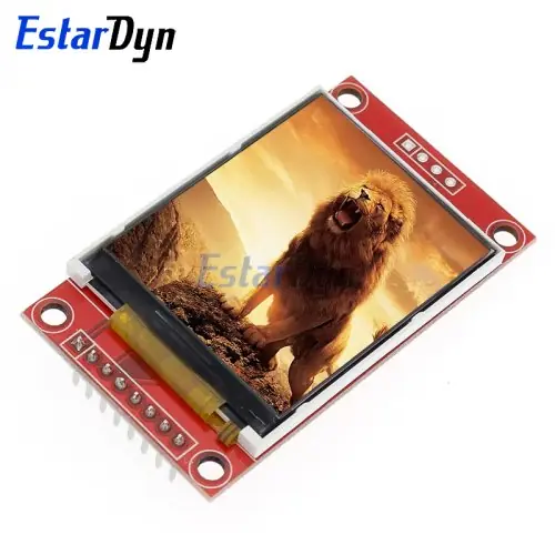 Image de Écran TFT 1.8 Pouces 128x160 - Module LCD SPI pour Microcontrôleurs