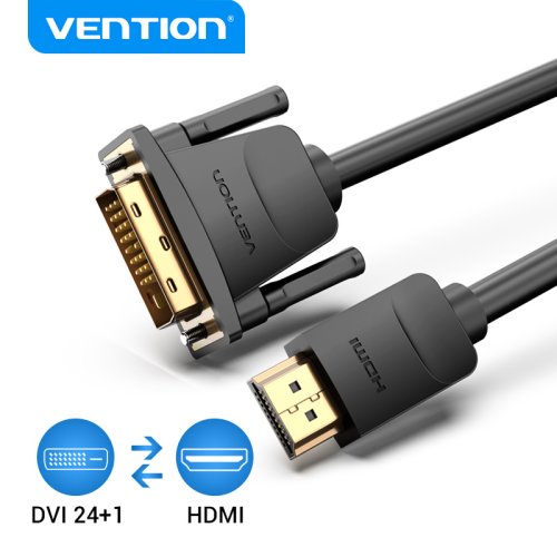 Afbeelding van HDMI naar DVI Kabel Bi-Richting met 24K Goudgeplaatste Connectoren – 1080p HD Video Adapter voor Xbox, HDTV, DVD, LCD en Meer