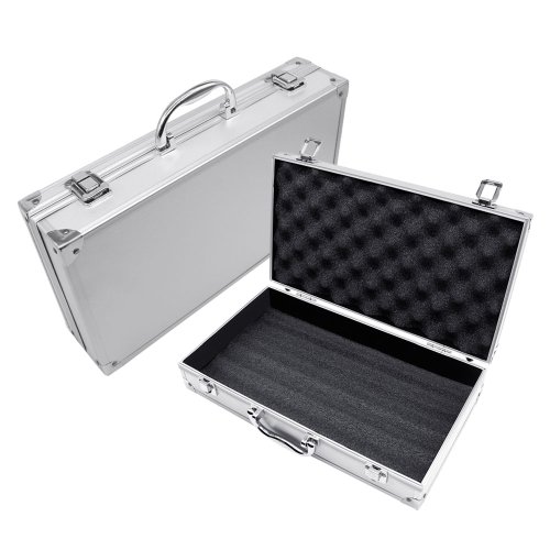Bild von Aluminium legierung tragbare Werkzeug kasten Instrumenten ausstattung Koffer profession elle Werkzeug aufbewahrung Werkzeug kasten Organizer mit Baumwolle