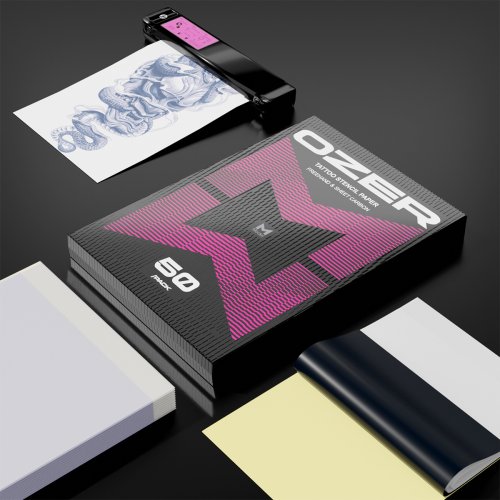 Imagen de Papel de Transferencia para Tatuajes A4 - 50 Hojas