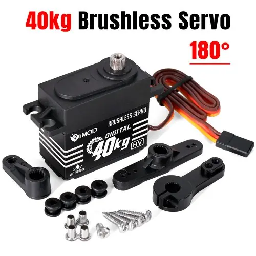 Image de Servo Sans Balais 9IMOD Étanche pour RC Voiture & Bateau