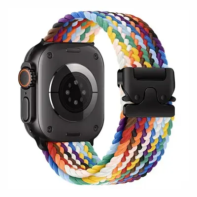 Image de Bracelet de parachute tressé pour Apple Watch