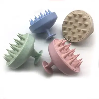 Brosse de Massage Cuir Chevelu - Nettoyage & Relaxation