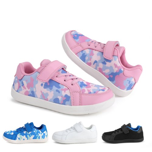 Image of Natural Fit Kids Barefoot Shoes – Wide Width Minimalist Sneakers with Elastic Opening for Boys and Girls, Flexible Zero Drop Sole