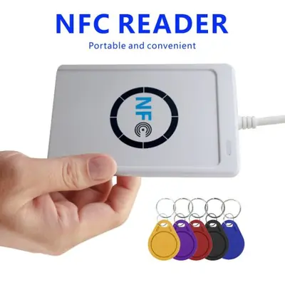 Image de Lecteur RFID NFC ACR122U - Copieur de Cartes Sans Contact