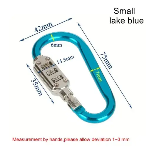 Image de Cadenas à Code 3 Chiffres - Sécurité pour Bagages & Sacs