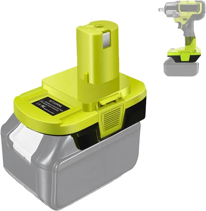 Image de Adaptateur Batterie 18V pour Makita → Ryobi - Compatible avec Eddie Ion