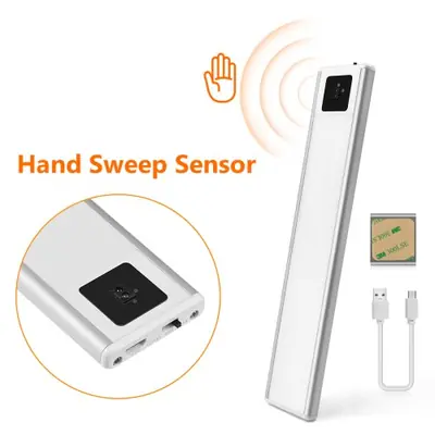 Image de Lampe LED Ultra Mince avec Capteur de Mouvement