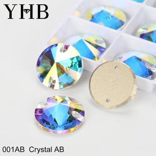 Image de Strass à Coudre Rivoli Cristal - Élégance Brillante pour Vos Créations