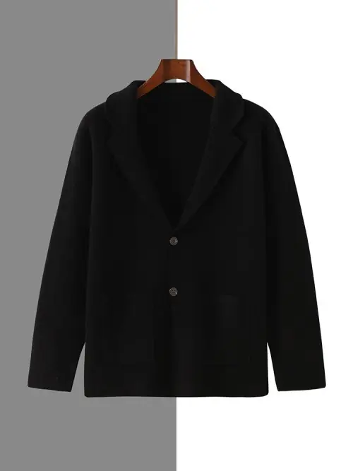Image de Cardigan Homme Laine Mérinos - Élégant & Chaud