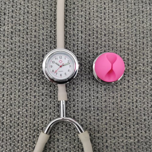 Immagine di Orologio da Dottore con Clip e Stetoscopio