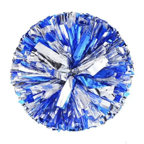 10 stuks blauw zilver