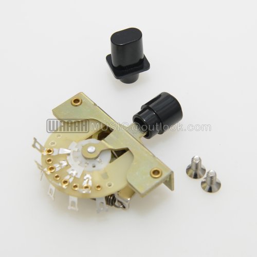 Imagen de 1 Uds. Selector de interruptor de palanca de 3 vías y 5 vías para repuesto de piezas de guitarra eléctrica ST FD