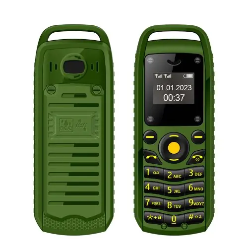 Image de Mini Téléphone Portable Ultra Compact avec Double SIM et Bluetooth