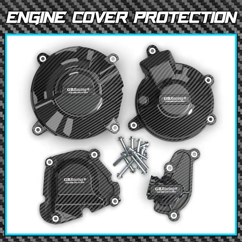 Image of Motorcycles Engine Protection Cover For GB Racing For YAMAHA MT-09 2021 2022 2023 2024 FZ-09 XSR900 TRACER 9 GT