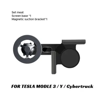 Image de Chargeur Sans Fil Magnétique 15W pour Tesla Model Y, Model 3, Cybertruck & BYD