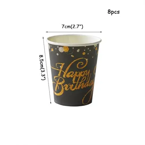 8pcs tasses