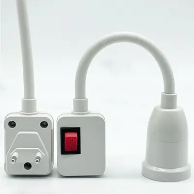 Image de Lampe de Table LED Rotative avec Prise UE et Interrupteur