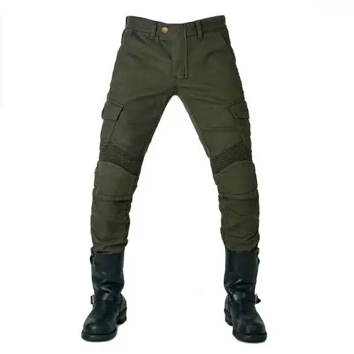 Image de Pantalon Moto Noir Homme - Protection & Style 2024
