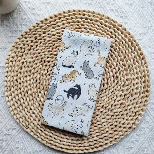 Chat noir et blanc