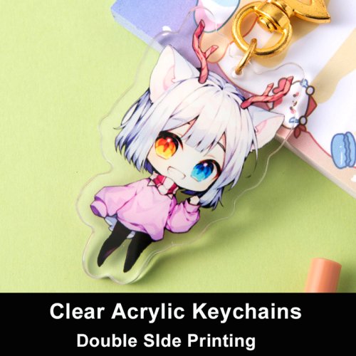 Zdjęcie Personalizowane breloki do kluczy – unikalne prezenty z motywem anime!