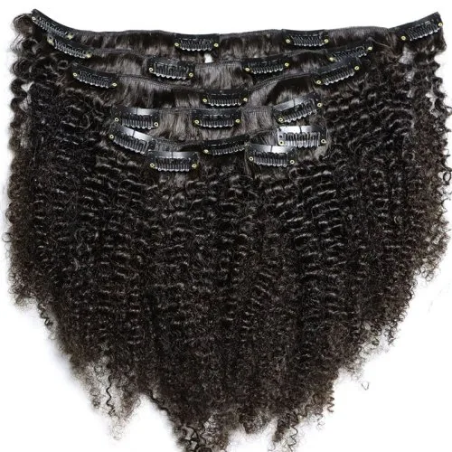 Afro rizado pinza