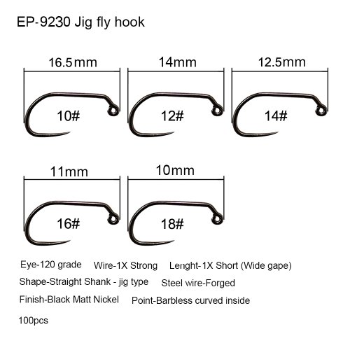 Anzuelo jig fly 9230