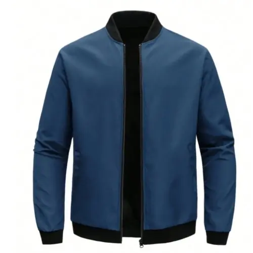 Image de Veste Homme Col Baseball Tendance 2024
