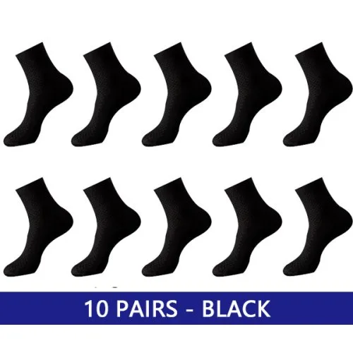10 paar zwart