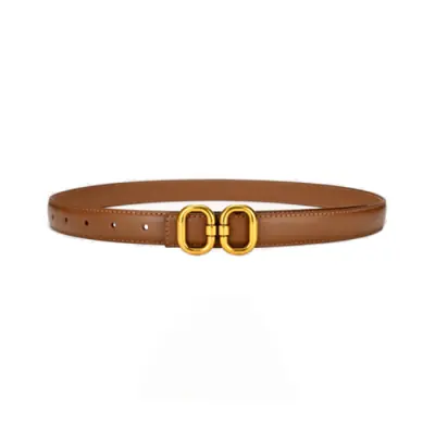 Image de Ceinture Femme Classique Or - Élégance & Confort