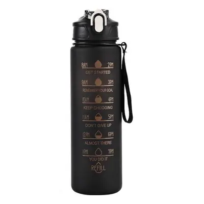 Bouteille Sport avec Paille & Suivi Temps - Idéale pour l'Aventure
