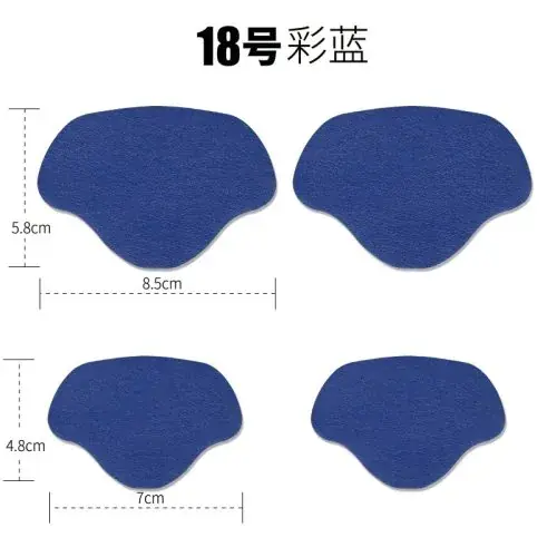 4Pcs-bleu clair