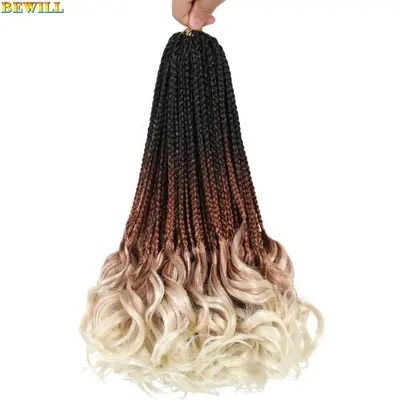 Image de Tresses Synthétiques Bouclées pour Enfants - 14 Pouces