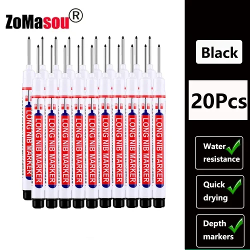 20mm Czarny 20szt