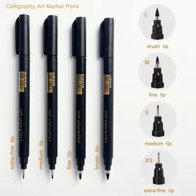 Image de Stylos Calligraphie Artistique - Set de 4