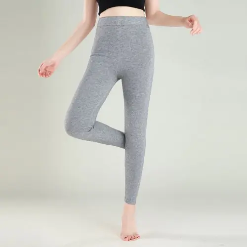 Image de Leggings Femme en Laine Pure - Chaud & Slim