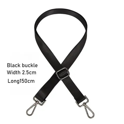 Noir boucle-2.5cm