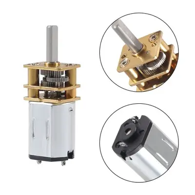 Image de Mini Moteur Réducteur DC 3V N20 - Précision Métallique