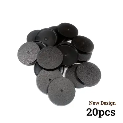 Image de Miniatures de Jeu de Guerre 40mm - Bases Rondes en Plastique