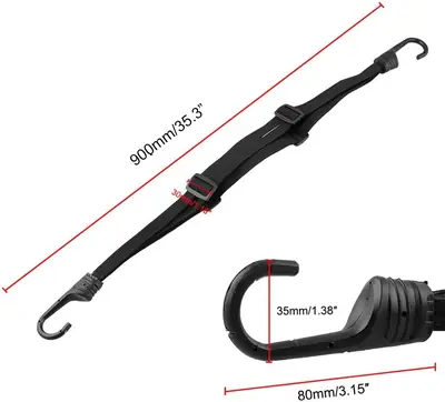 Image de Sangle de Fixation pour Casque Moto - Élastique Résistant