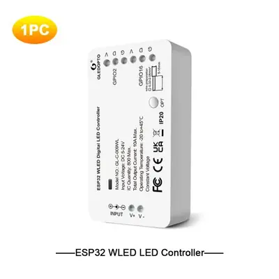 Image de Contrôleur LED ESP32 WLED - Éclairage Dynamique & Personnalisable