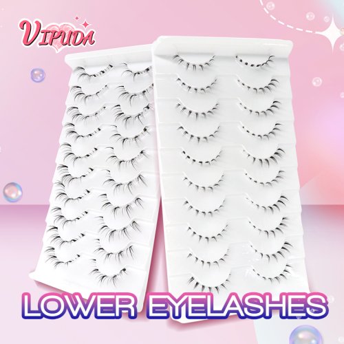 Bild von Koreanische Unterwimpern – Natürliches Manga-Look für Cosplay & Make-up