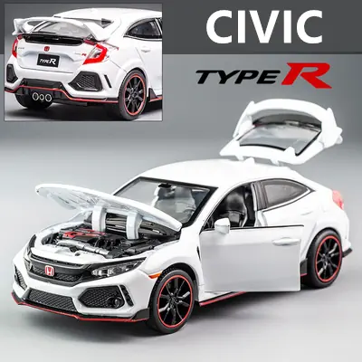 Image de Honda Civic Type R 1:32 - Voiture Miniature avec Son et Lumière