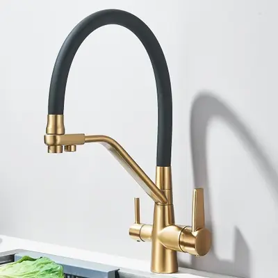 Image de Filtre à eau de cuisine 3 en 1 - Purificateur d'eau pour évier