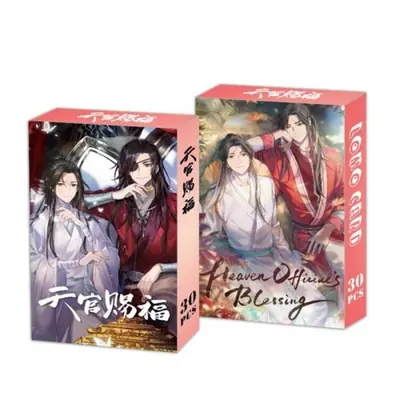 Image de 30 Cartes Mini Postales Anime Tian Guan Ci Fu