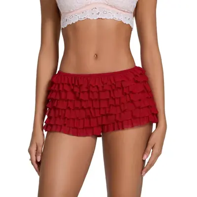 Image de Short en Mousseline de Soie Bouffant - Élégant & Confortable