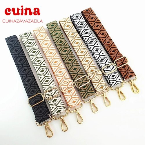 Zdjęcie Torebka damska szeroki 3.8cm pasek na ramię Crossbody pasek do torby wymiana regulowany pasek część torby pasek akcesoriów do torby 130cm