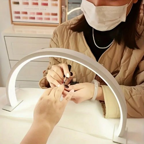 Image de Lampe de travail pour ongles - Éclairage USB tricolore