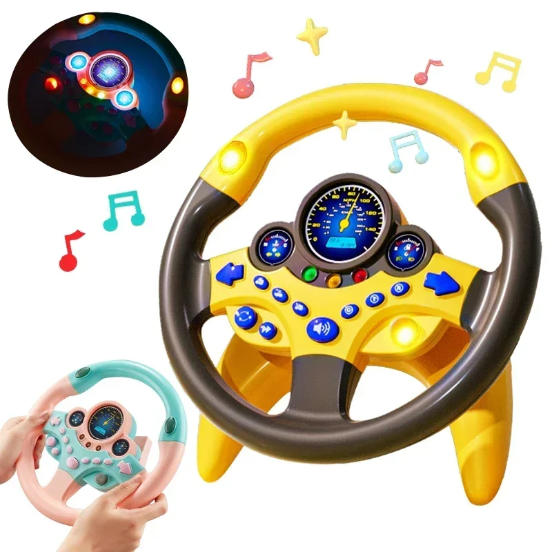 Imagen de Volante de Conducción para Niños - Juguete Educativo con Música